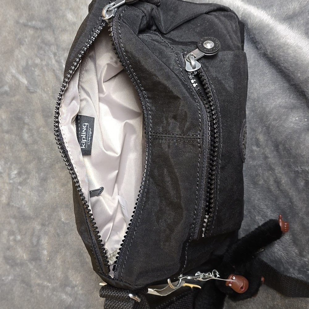 Kipling Black Crossbody Bag - Picture 4 of 13